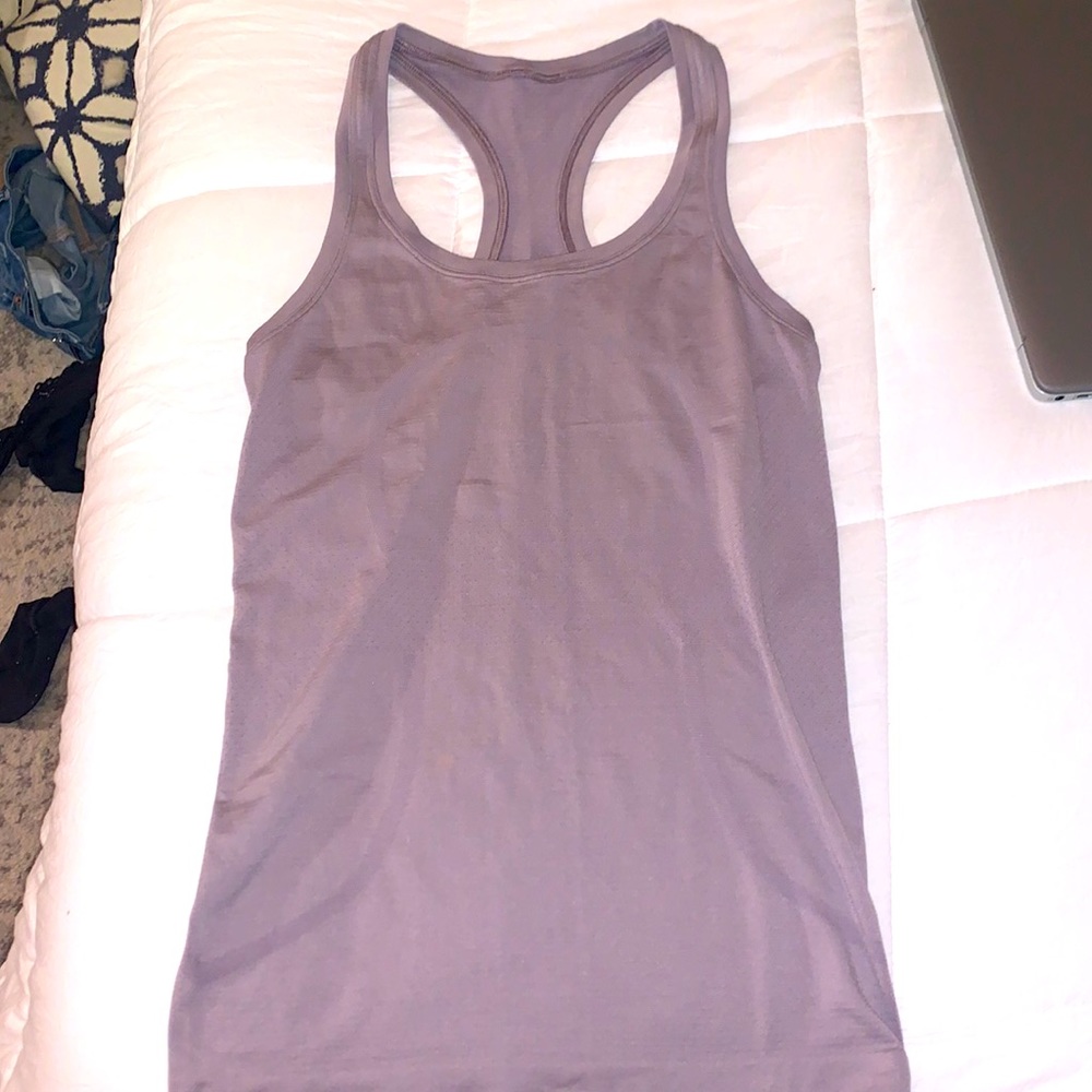 purple lululemon swiftly tech normal length